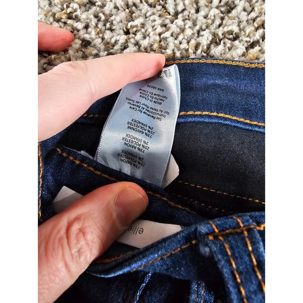 STS Blue Womens Sz 29 Skinny Leg Blue Jeans Dark Wash - Picture 3 of 4
